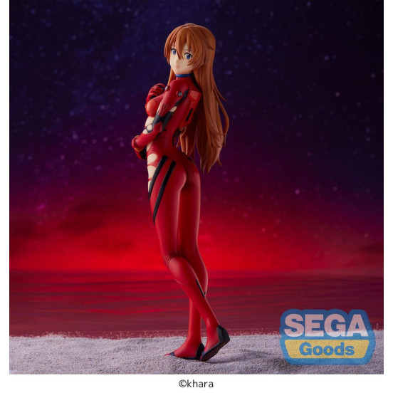 EVANGELION: 3.0+1.0 Thrice Upon a Time statuette PVC SPM Asuka Langley On The Beach