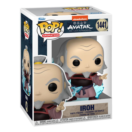 Avatar, le dernier maître de l'air Figurine POP! Animation Vinyl Iroh w/ Lightning