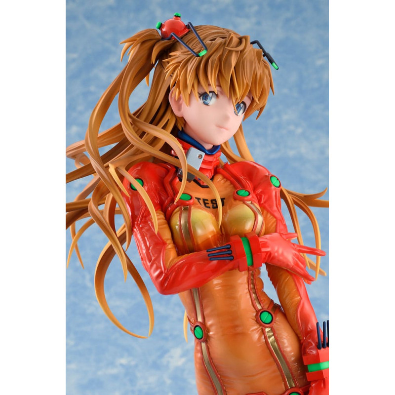 Evangelion 2.0 You Can (Not) Advance statuette 1/4 Asuka Shikinami Langley Test Plugsuit Smile Ver