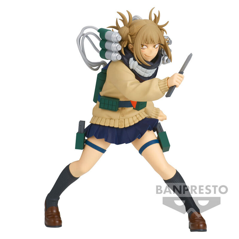 My Hero Academia Figurine en PVC de Himiko Toga éditée par Banpresto.