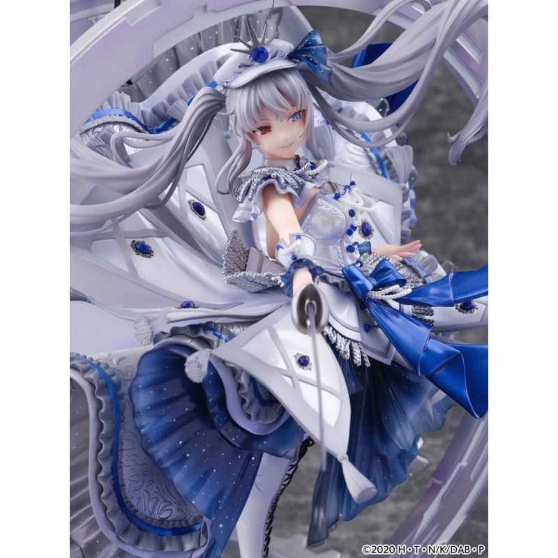 Date A Bullet statuette PVC SHIBUYA SCRAMBLE FIGURE 1/7 The White Queen -Royal Blue Sapphire Dress Ver