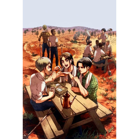 Attack on Titan Artbook : FLY + Book Vol.35 - 18 pages