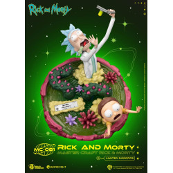 Rick and Morty statuette...