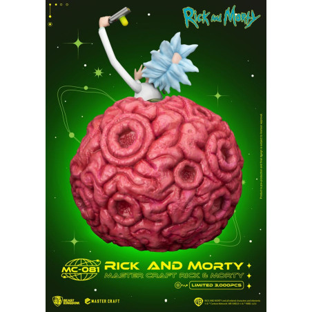 Rick and Morty statuette Master Craft Rick and Morty