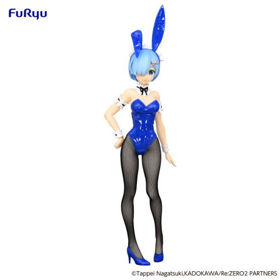 Re:Zero statuette PVC BiCute Bunnies Rem Blue Color Ver