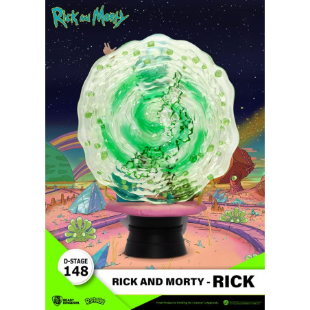 Rick & Morty diorama PVC D-Stage Rick