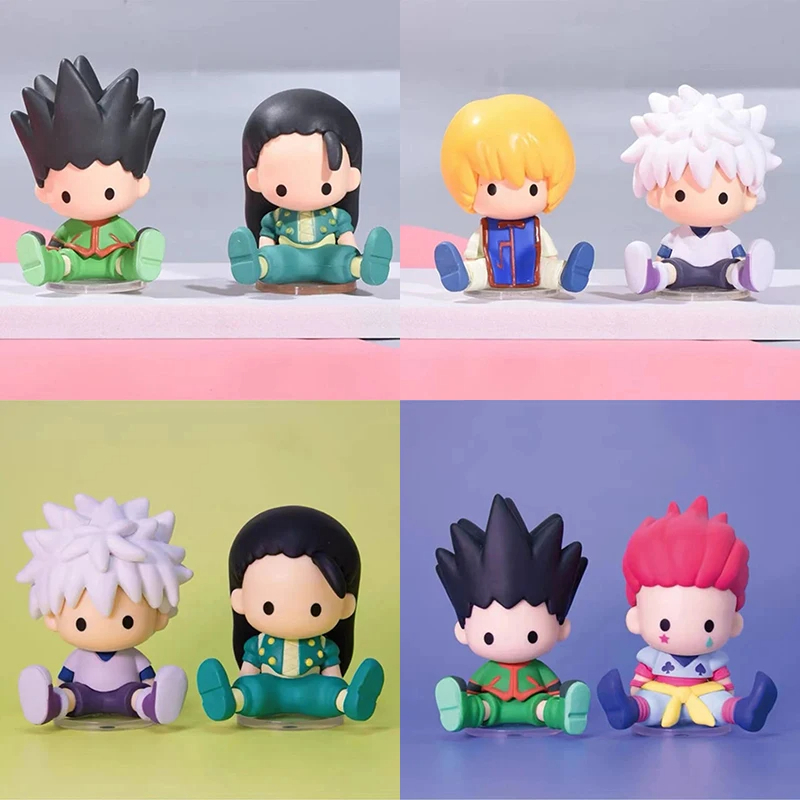 Figurine Manga Hunter X Hunter Mini Kurapika Gon Hisoka yeux de Haricot Zoldyck – Image 2