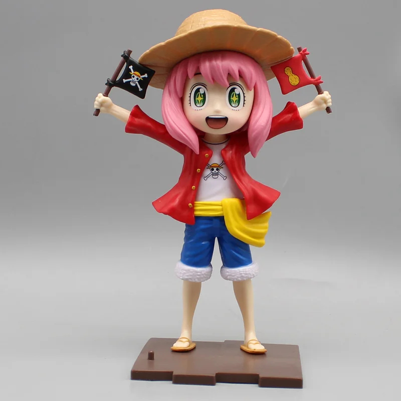 Figurine manga Anya Forger et Luffy