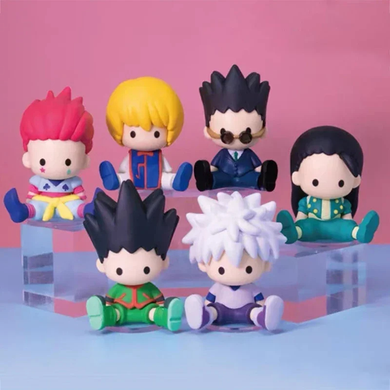 Figurine Manga Hunter X Hunter Mini Kurapika Gon Hisoka yeux de Haricot Zoldyck