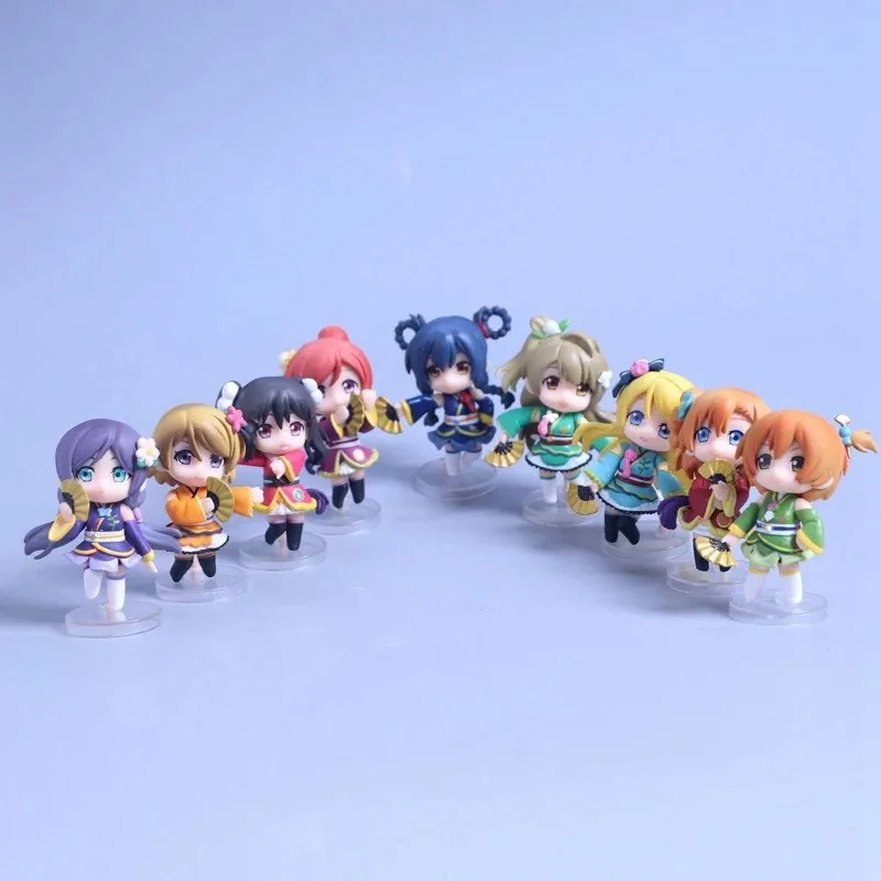Figurine Manga Love Live! Pack 9 en 1 Version Q – Image 5