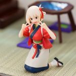 Figurine Manga Chisato Nishikigi en kimono de Lycoris Recoil