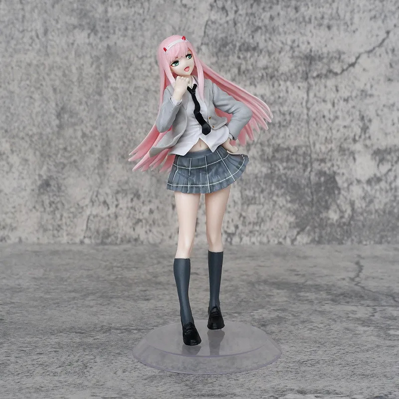 Figurine Manga Zero Two en uniforme scolaire - Darling in the Franxx – Image 2