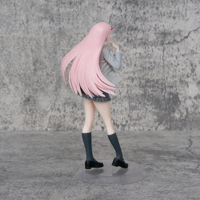 Figurine Manga Zero Two en uniforme scolaire - Darling in the Franxx – Image 3