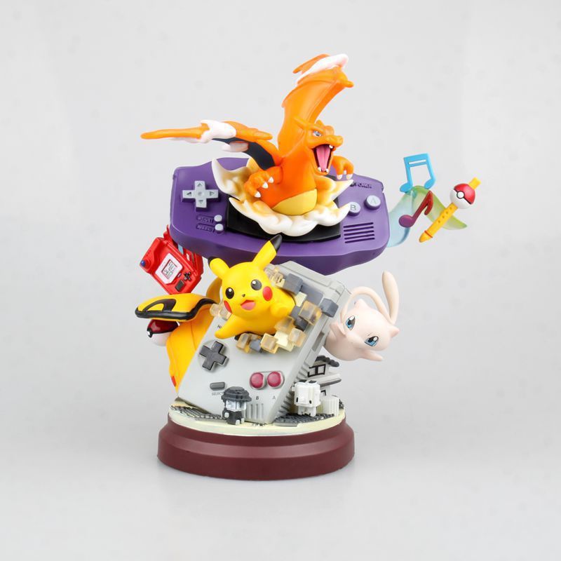 Figurine manga Pikachu, Mew et Charizard – Image 2