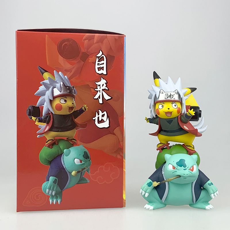 Figurine Manga Pikachu en tenue de Jiraiya – Image 2
