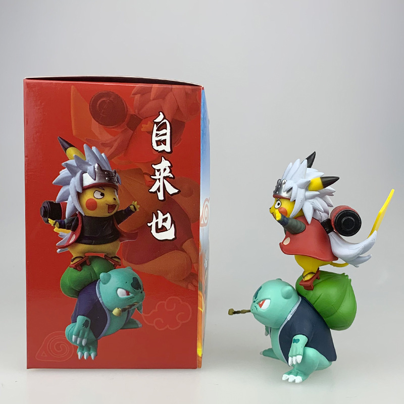 Figurine Manga Pikachu en tenue de Jiraiya – Image 3