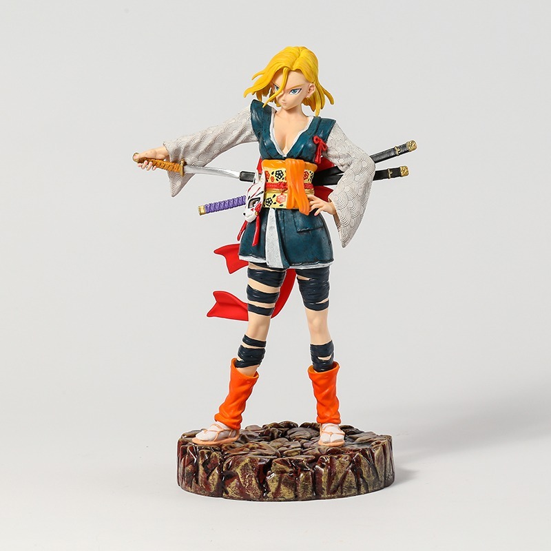 Figurine Manga Android 18 version samouraï Dragon Ball – Image 2