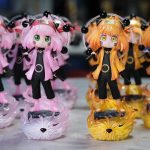 Figurine Manga Anya Forger en Kurama Naruto - Collection Kawaii